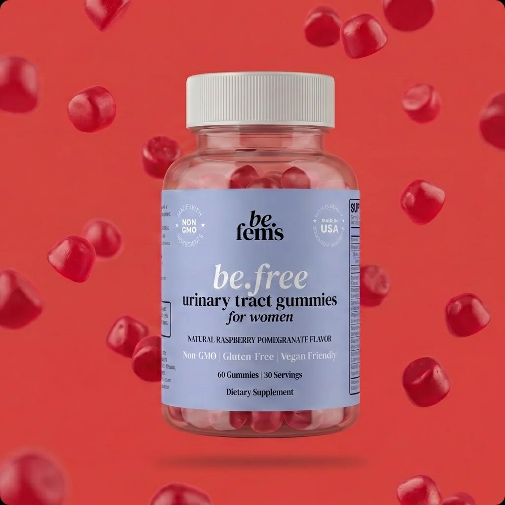 be.free urinary tract gummies for women